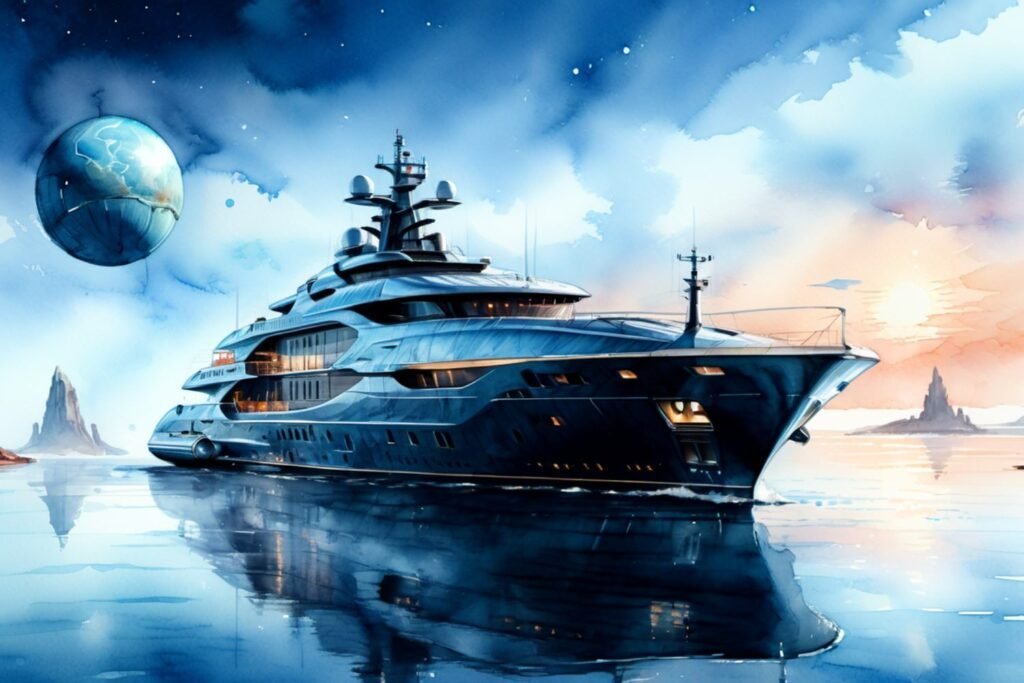 Read more about the article Watercolor Images of Boats & Yachts